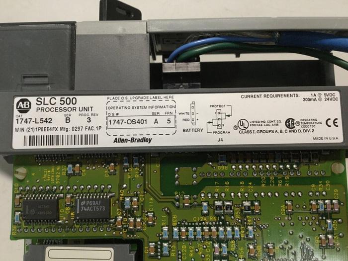 Used ALLEN BRADLEY Processor Unit 1747-L542 SER B #111210