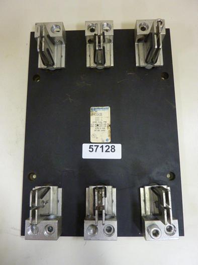 Used MARATHON 400 Amp Fuse Block 6R400A3B #57128