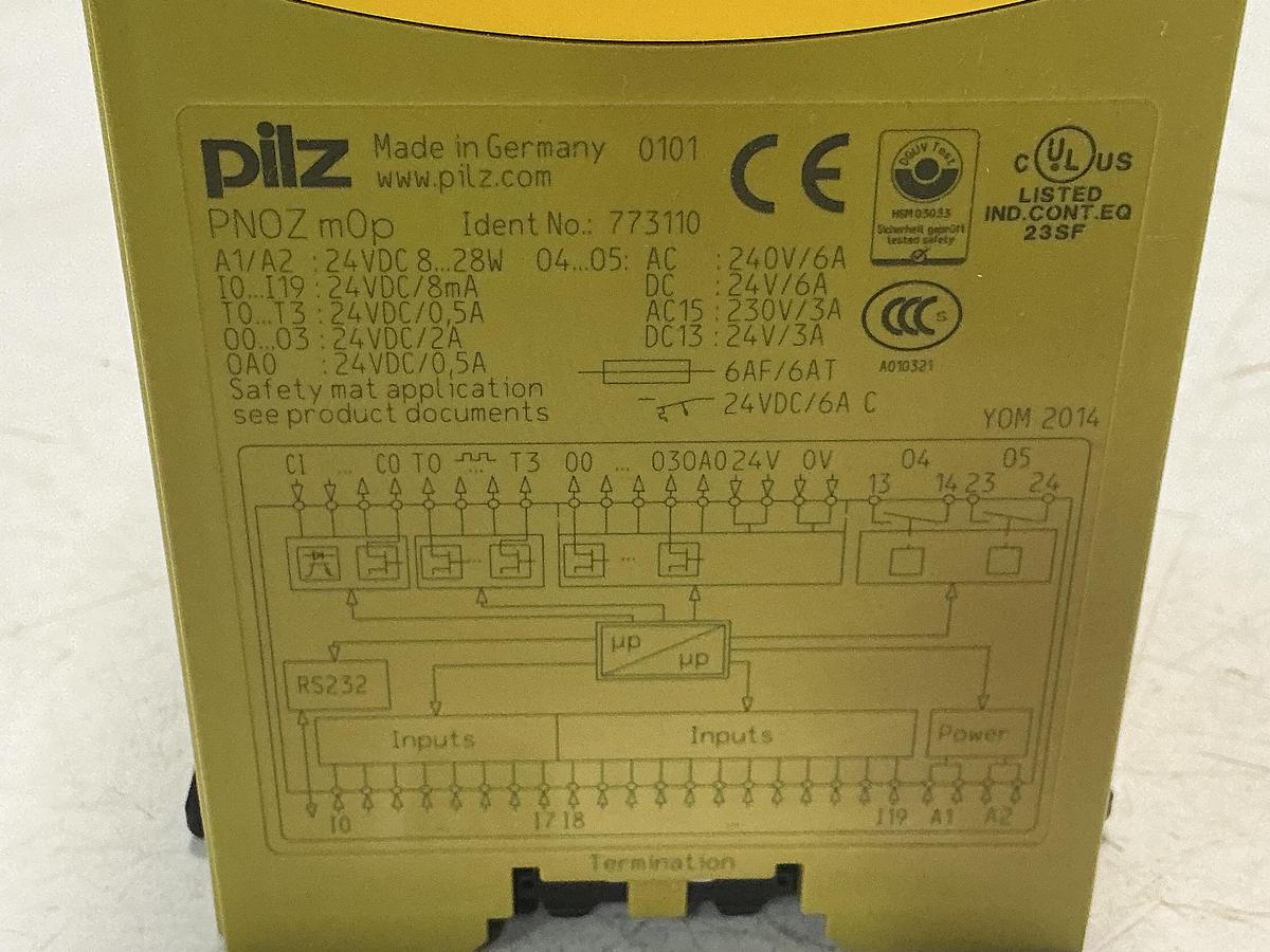 Used PILZ PN0Z m0p