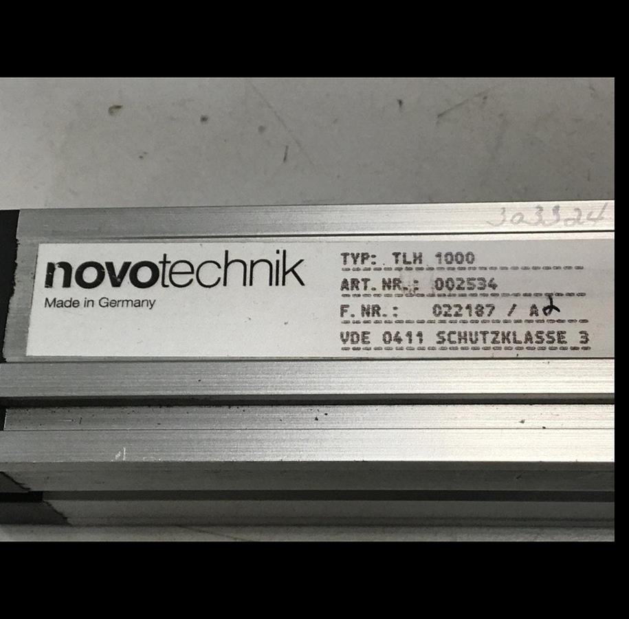 Used NOVOTECHNIK Position Transducer TLH1000 Used