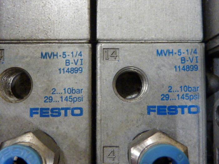 Used FESTO Control Block / Valve Terminal IFB8-02 #52827