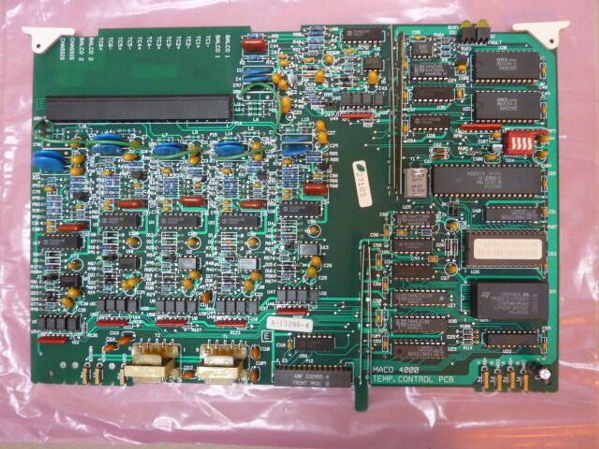 Used BARBER COLMAN Temp Control Circuit Board A-13398-4 Used
