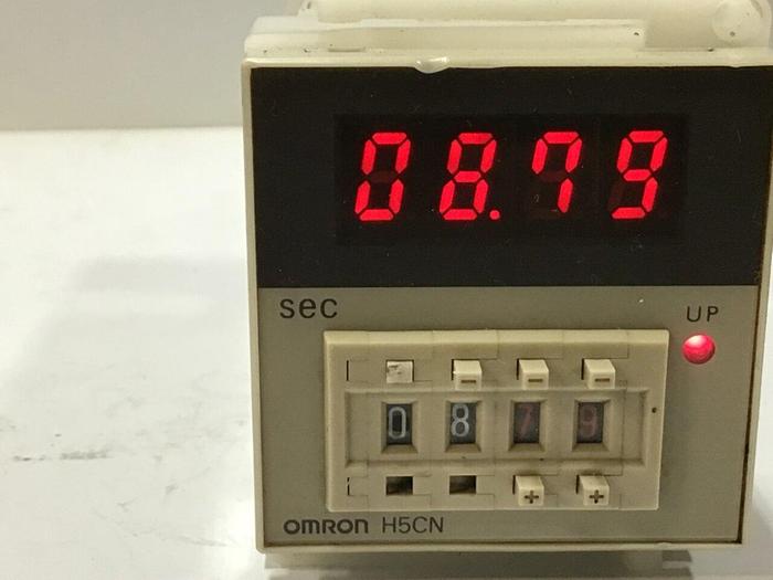 Used OMRON Timer H5CN-XAN #124251