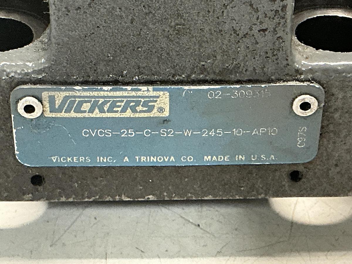 Used VICKERS CVCS-25-C-S2-W-245-10-AP10