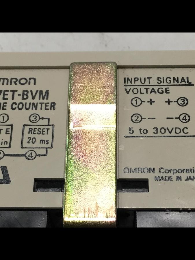 Used OMRON Time Counter H7ET-BVM USED
