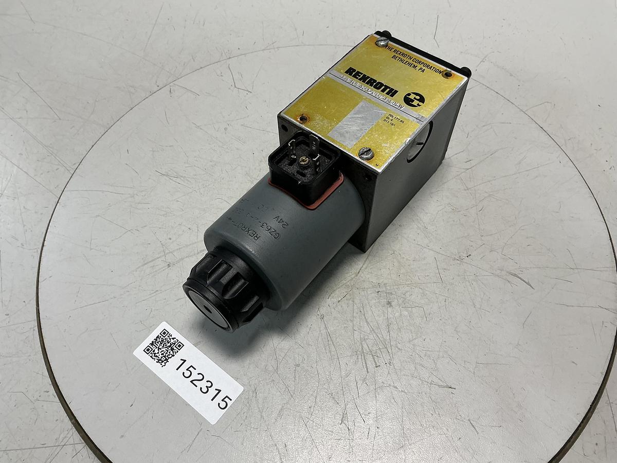 Used REXROTH 4WE10EA31/CG24N9K4V