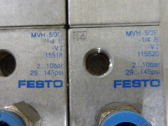 Used FESTO Control Block / Valve Terminal IFB8-02 #52813