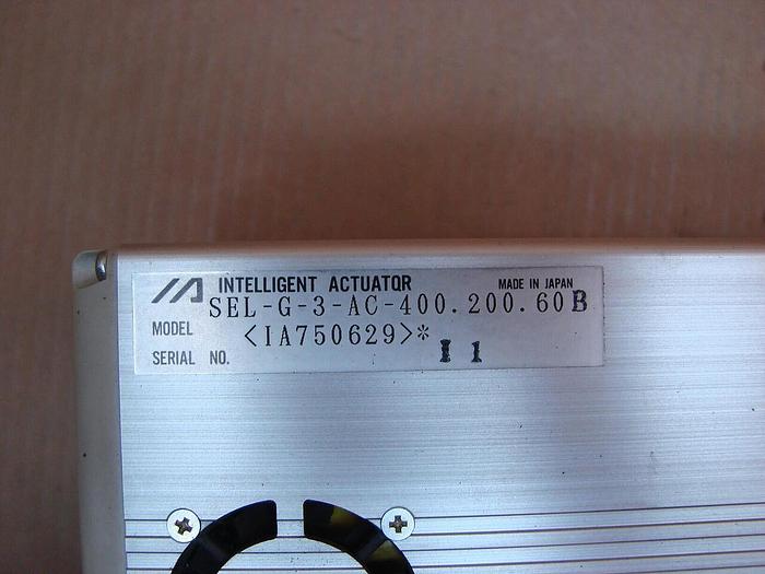 Used INTELLIGENT ACTUATOR INC Controller SEL-G-3-AC-400.200.60  B #21153