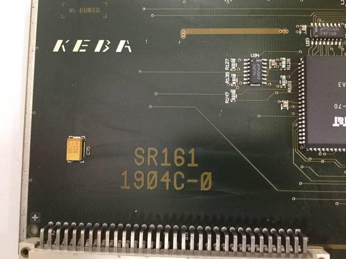 Used KEBA Analog Circuit Board SR 161 1904D-0 #98264