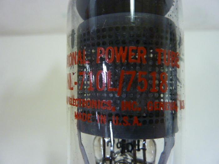 Used NATIONAL ELECTRONICS Electron Tube NL-71QL/7518 #52597