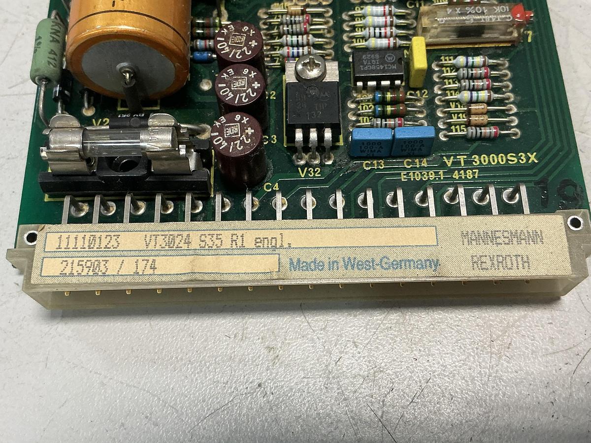 Used REXROTH 11110123 VT3024 S35 R1