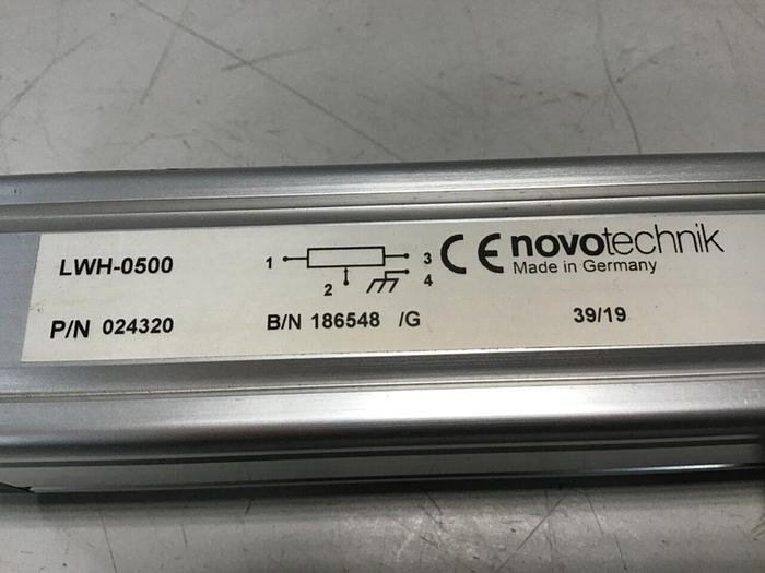 Used NOVOTECHNIK Linear Transducer LWH0500 #138616