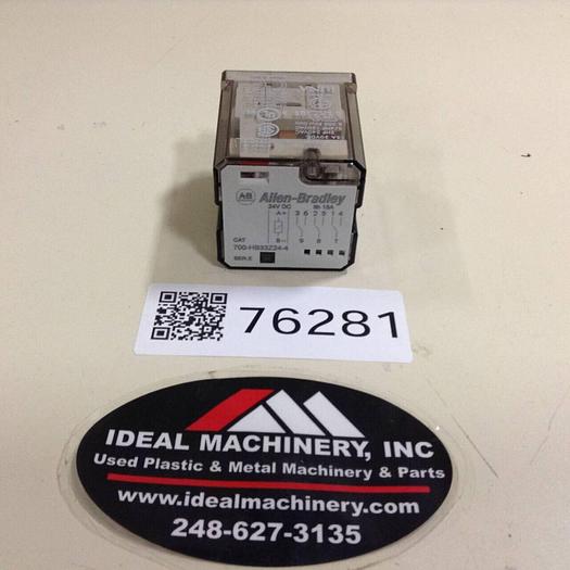 Used ALLEN BRADLEY Relay 700-HB33Z24-4 SER E #76281
