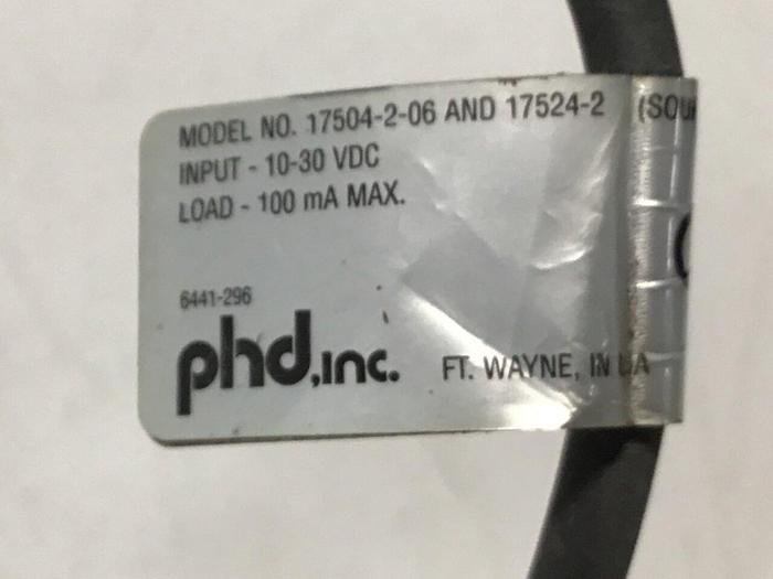 Used PHD Proximity Switch 17504-2-06 #140160