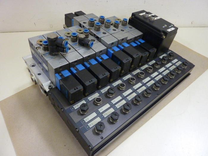 Used FESTO Control Block / Valve Terminal IFB8-02 #52842