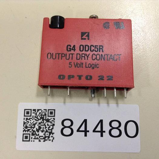 Used OPTO 22 Dry Contact Output Module G4 0DC5R #84480