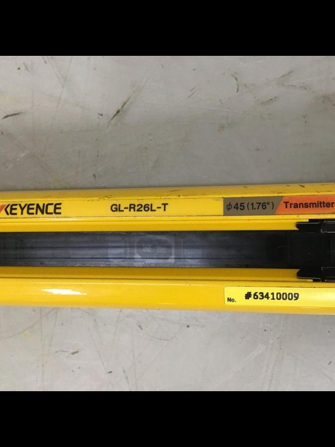 Used KEYENCE CORP Light Curtain GL-R26L-T #140565