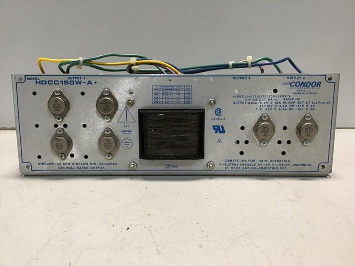 Used CONDOR Power Supply HDCC150W-A+ #120657