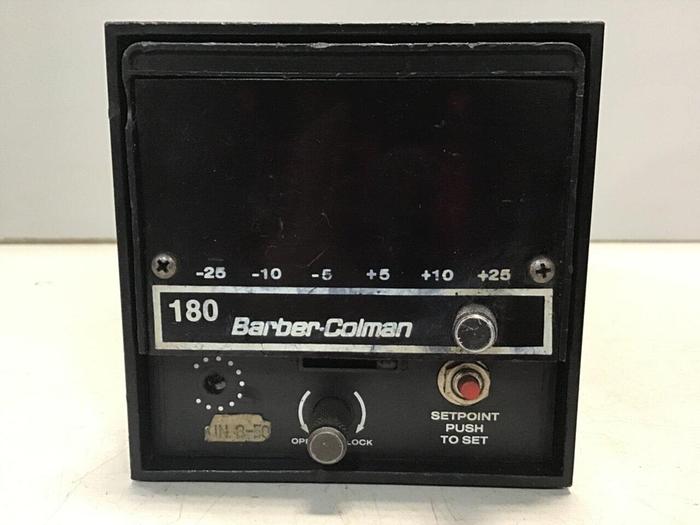 Used BARBER COLMAN Temperature Control 185A-00016-000-0-03 #129802