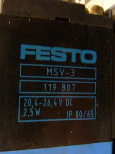 Used FESTO Control Block / Valve Terminal IFB8-02 #52854