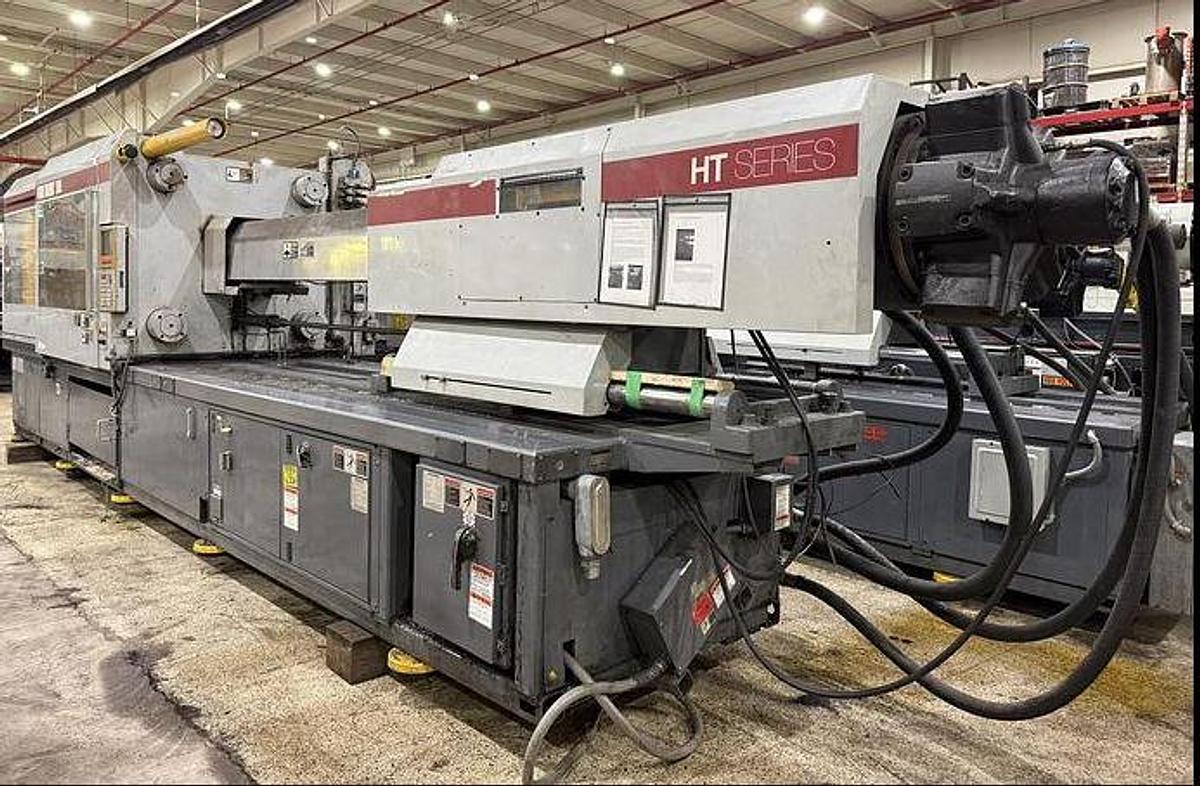 Used 1999 VAN DORN 500 Ton Injection Molding Machine 500HT-4300 USED