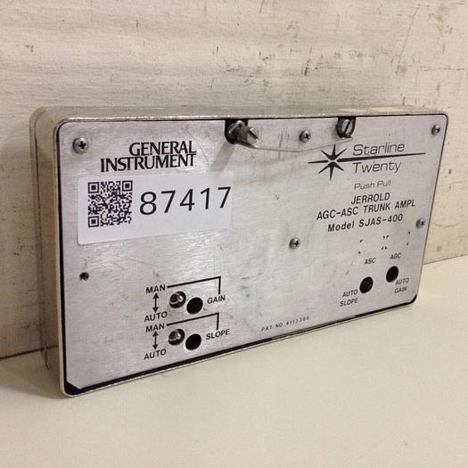 Used GENERAL INSTRUMENT Trunk Amplifier SJAS-400 #87417
