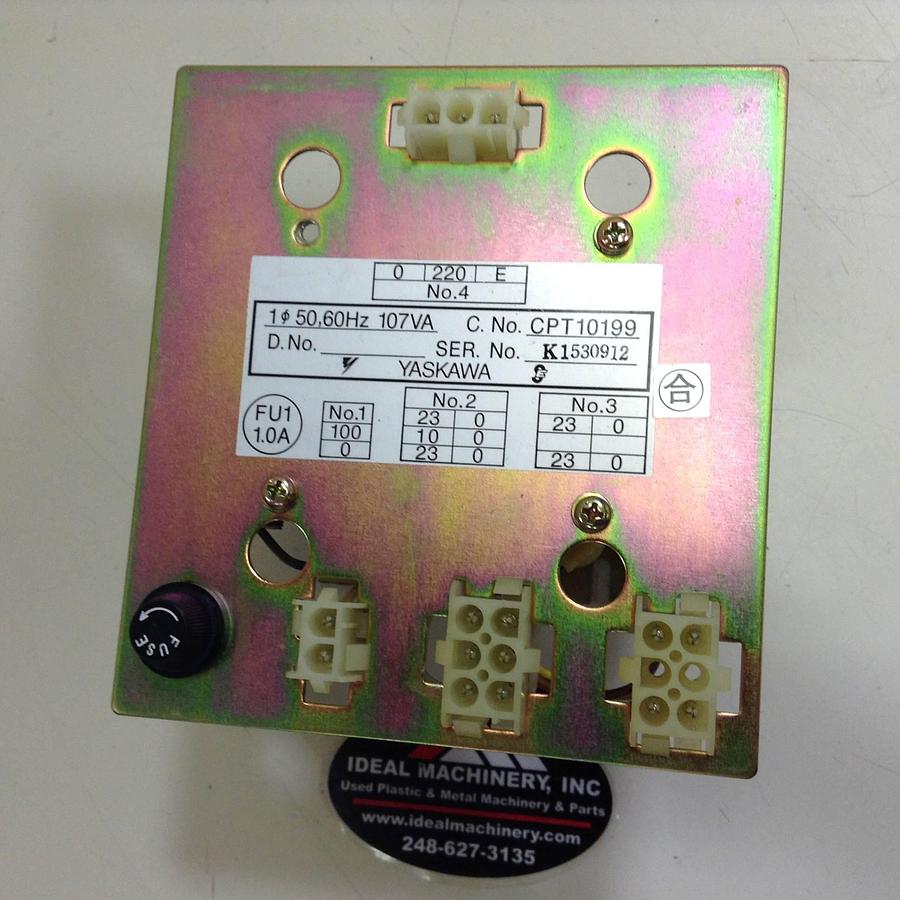 Used YASKAWA 0.107 kVA Transformer CPT10199 Used