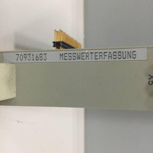 Used SIEMENS Data Logging Module 70931683 #91878