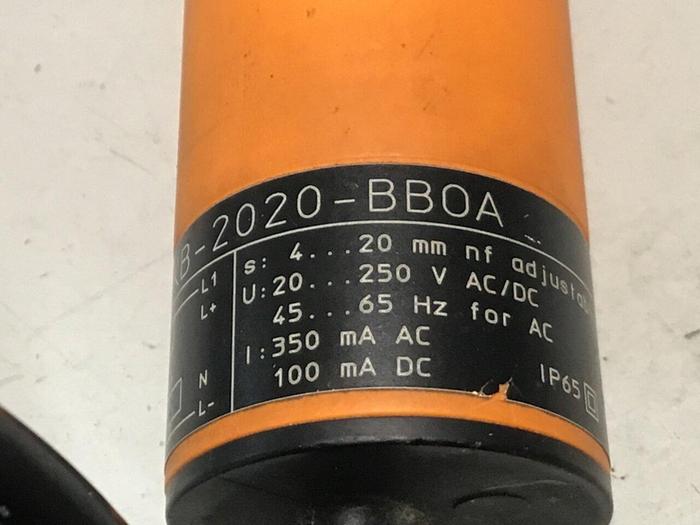 Used IFM Proximity Switch KB0040 KB-2020-BBOA #126835