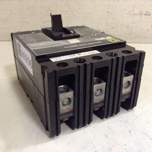Used SQUARE D 100 Amp Circuit Breaker FAL36000M8022 #89296