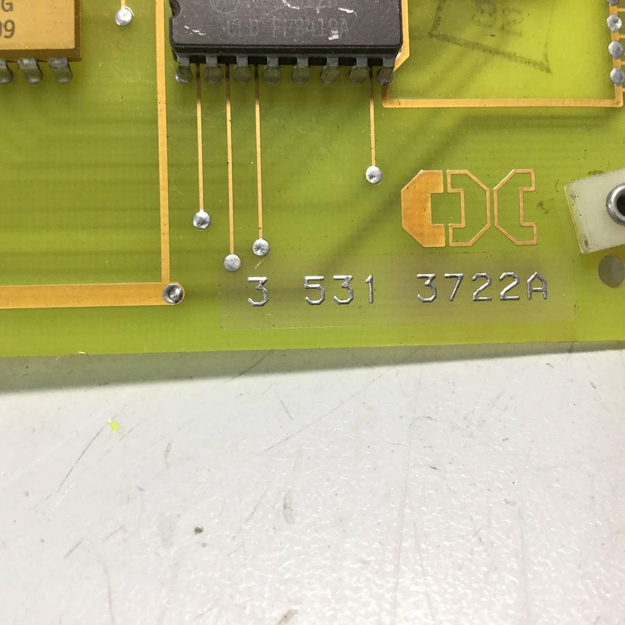 Used CINCINNATI MILACRON Circuit Board 3-531-3722A USED