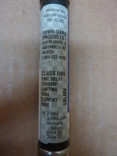 Used LITTELFUSE 15 Amp Fuse FLSR-15-ID #26799