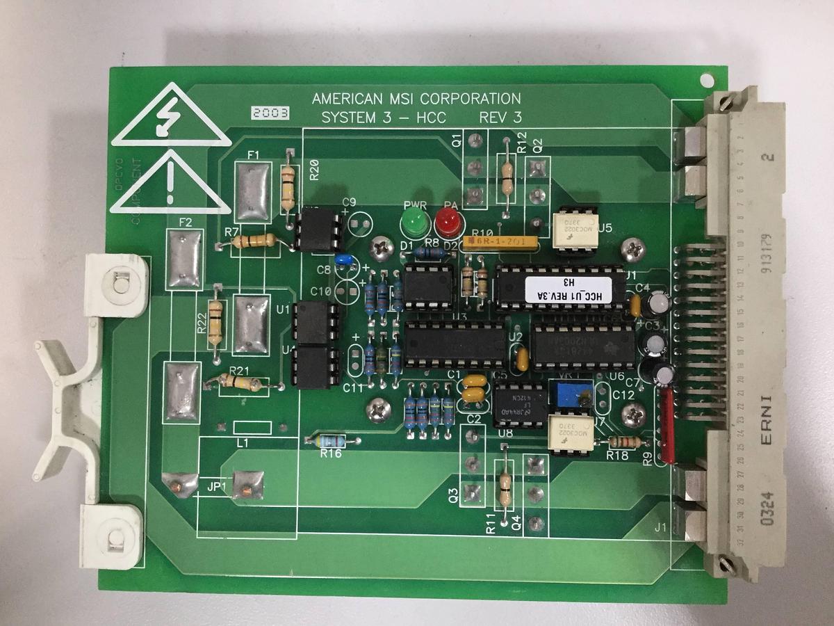 Used AMERICAN MSI Control Board C3201.010.045 Used