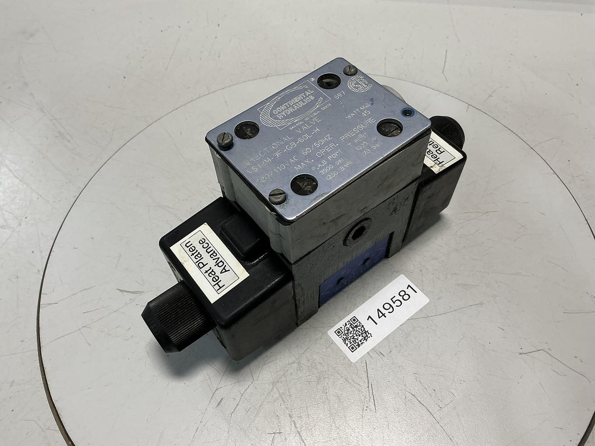 Used CONTINENTAL HYDRAULICS VS12M-3F-GB-60L-H