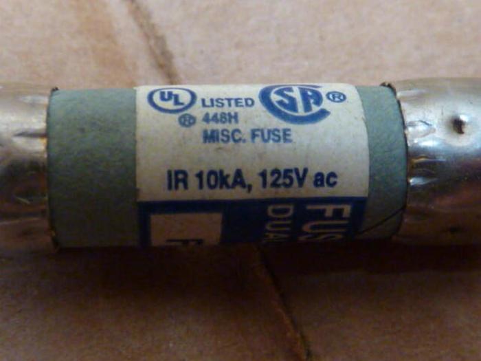 Used FUSETRON 3 Amp Fuse FNA-3 #26710