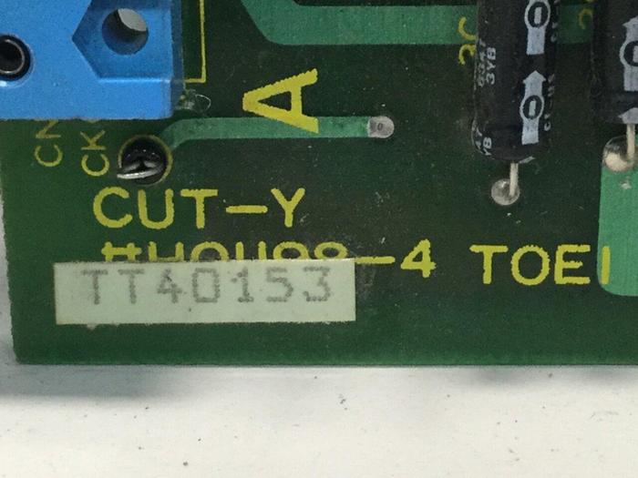 Used TOSHIBA Cut-Y Circuit Board H01198-4 Used
