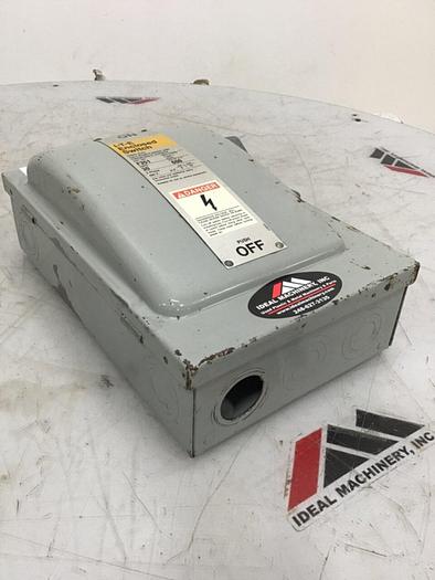 Used SIEMENS 30 Amp ITE Heavy Duty Vacu-Break F-351 #127052