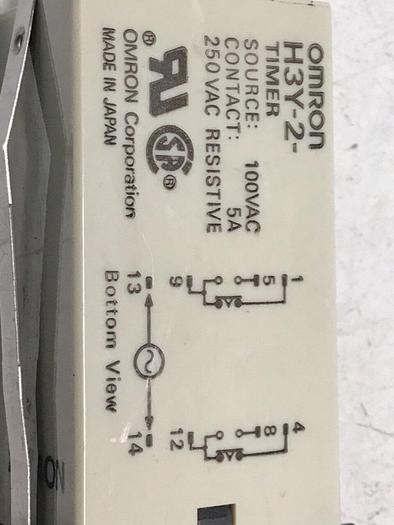 Used OMRON Timer H3Y-2 #114308