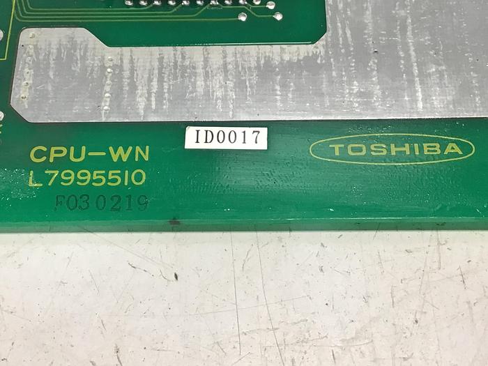 Used TOSHIBA CPU-WN L7995510