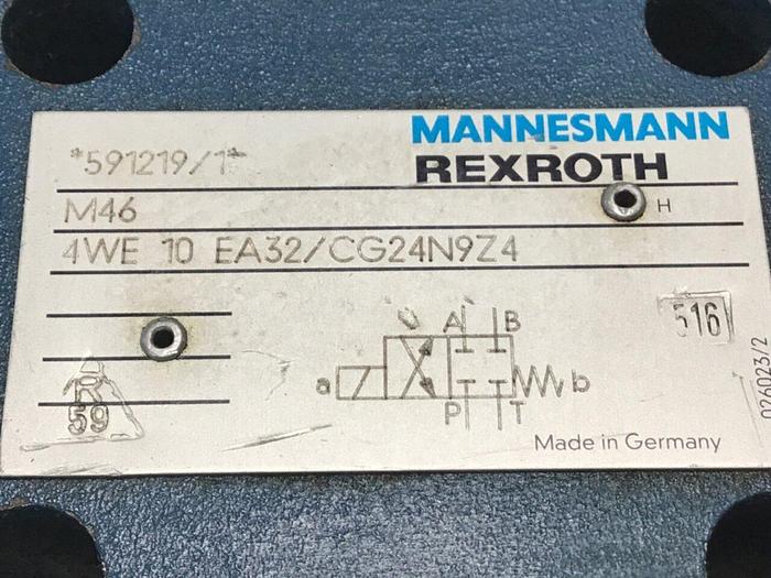Used REXROTH Valve 4WE10EA32CG24N9Z4 #127149