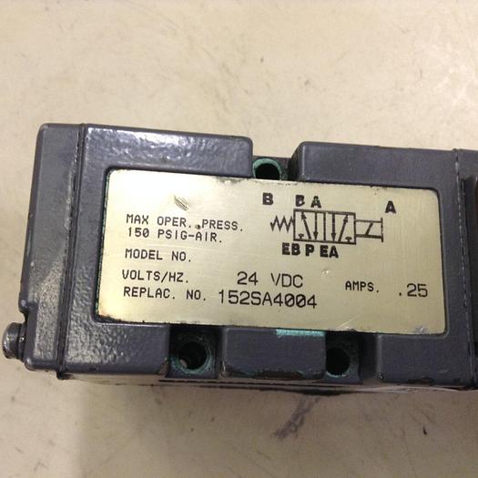 Used NUMATICS Solenoid Valve 152SA4004 #82031