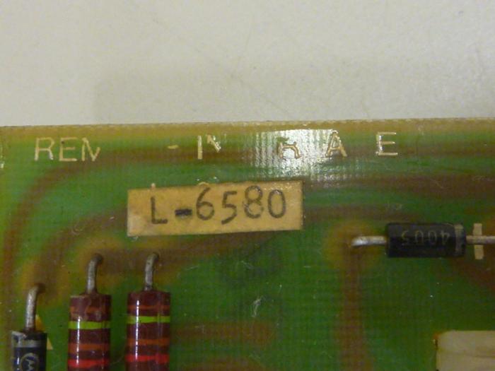 Used LINCOLN ELECTRIC Circuit Board L-6580 #59209