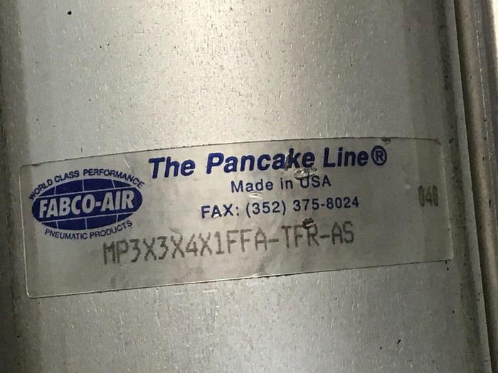 Used FABCO-AIR INC Cylinder MP3X3X4X1FFA-TFR-AS #112842