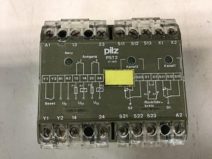 Used PILZ Safety System & Relay PST224VDC 2S #136939