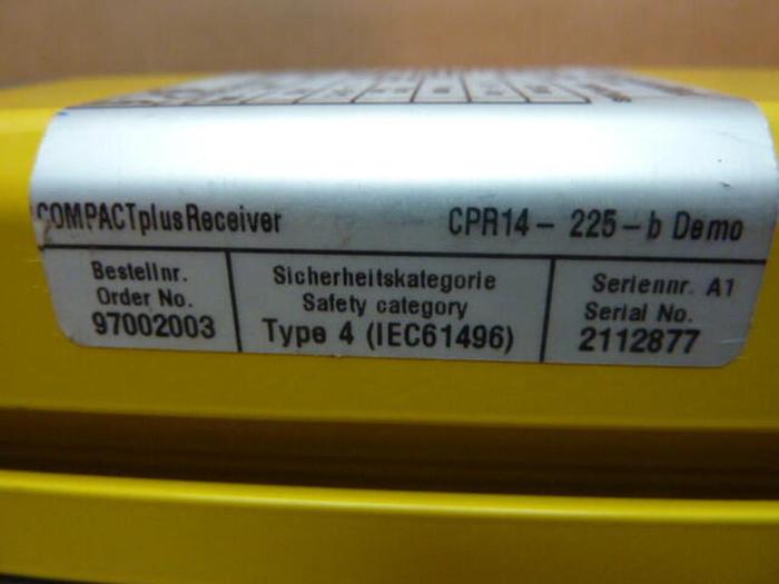 Used LEUZE Safety Light Curtain Receiver CPR14-225-B/A1 #37650
