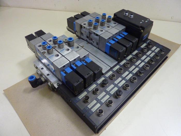 Used FESTO Control Block / Valve Terminal IFB8-02 #52716