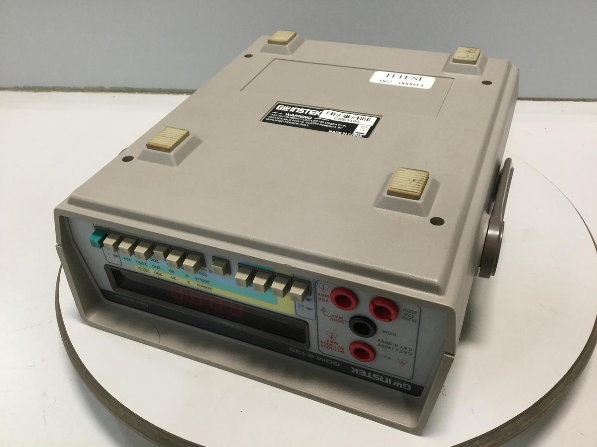 Used GW INSTEK Digital Multimeter GDM-8135 Used