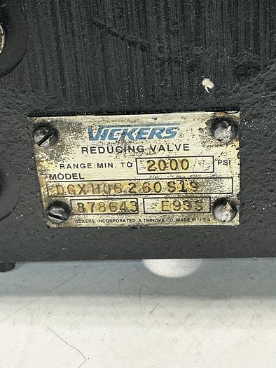 Used VICKERS DGXH06260S19
