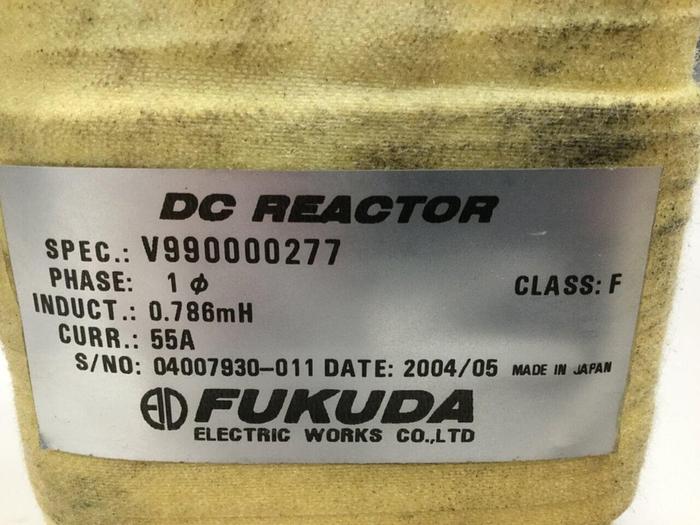 Used FUKUDA DC Reactor V990000277 #102388