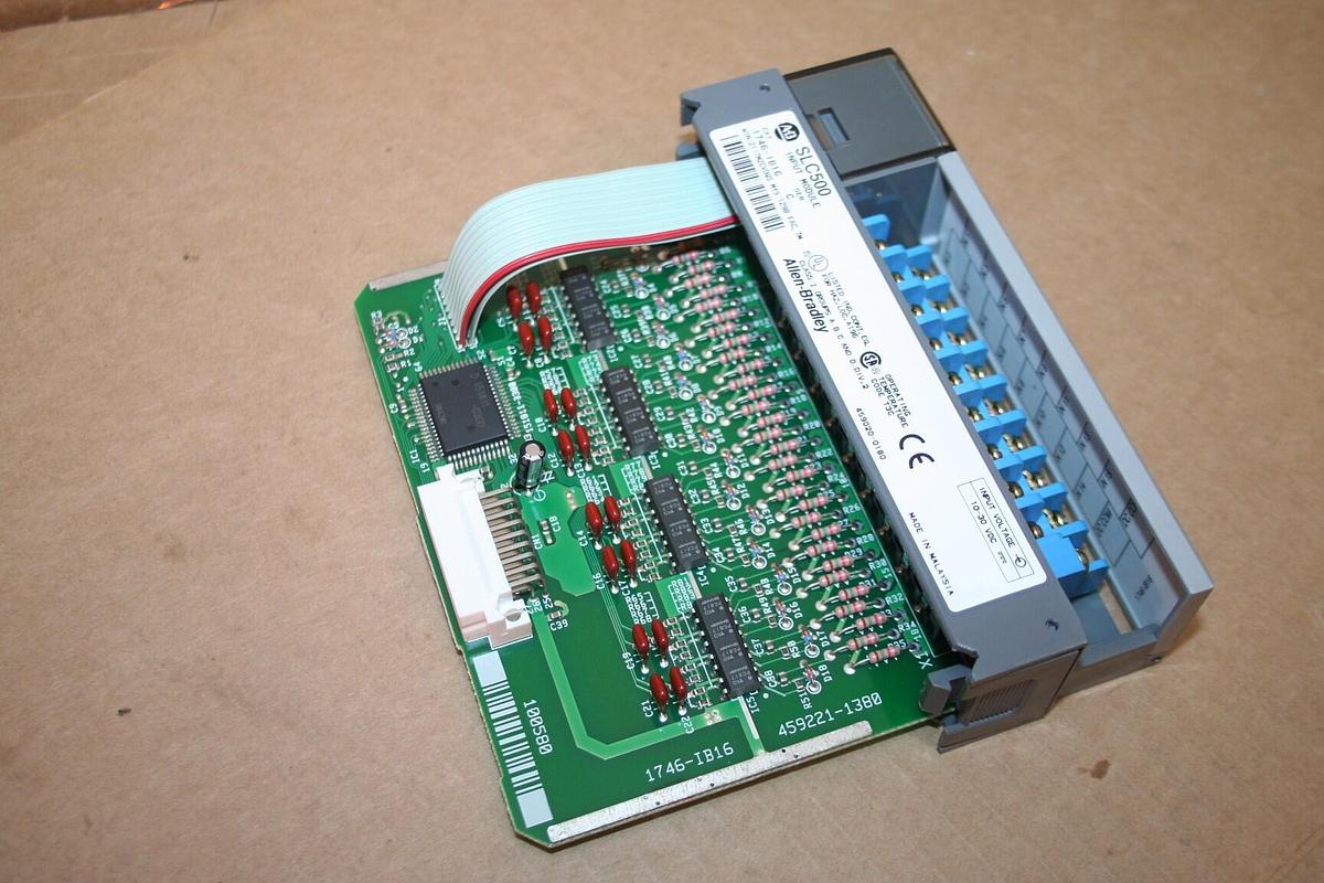 Used ALLEN BRADLEY Input Module 1746-IB16 SER C Used